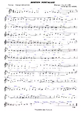 scarica la spartito per fisarmonica Boston nostalgie in formato PDF