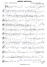 descargar la partitura para acordeón Boston nostalgie en formato PDF