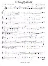 scarica la spartito per fisarmonica En balade à Paris (Valse) in formato PDF