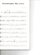 download the accordion score Goodnight my love in PDF format