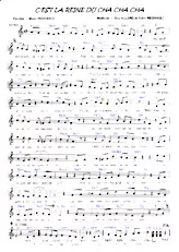 download the accordion score C'est la reine du cha cha cha in PDF format