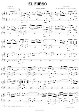 download the accordion score El Fuego (Paso Doble) in PDF format