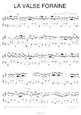 download the accordion score La valse foraine in PDF format