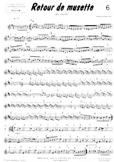 scarica la spartito per fisarmonica Retour de musette (Valse Musette) in formato PDF