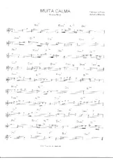 scarica la spartito per fisarmonica Muita calma (Bossa Nova) in formato PDF