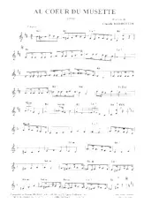 télécharger la partition d'accordéon Au cœur du musette (Java) au format PDF