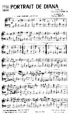 download the accordion score Portrait de Diana in PDF format