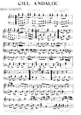 download the accordion score Ciel Andalou (Paso Doble Musette) in PDF format
