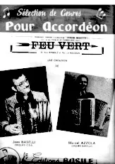 télécharger la partition d'accordéon Feu Vert au format PDF