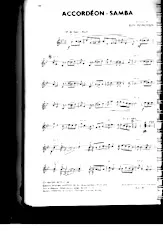 scarica la spartito per fisarmonica Accordéon Samba in formato PDF