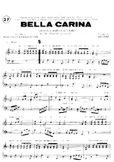 télécharger la partition d'accordéon Bella Carina (Depuis ce jour là Je t'aime) (Du film : Maternité clandestine) au format PDF