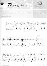 download the accordion score Deux guitares in PDF format