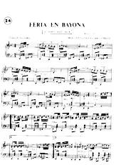 download the accordion score Féria en Bayona (Paso Doble) in PDF format