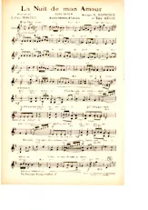 télécharger la partition d'accordéon La nuit de mon amour (Paso Doble) au format PDF