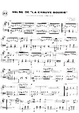 descargar la partitura para acordeón Valse de la Chauve Souris (Strauss) en formato PDF