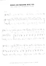 download the accordion score Pour une biguine avec toi in PDF format