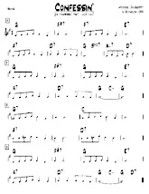 télécharger la partition d'accordéon Confessin' (I'm confessin' that I love you) au format PDF
