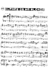 download the accordion score Auprès de ma blonde (Marche) in PDF format