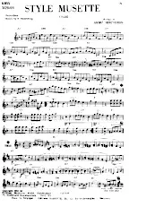 descargar la partitura para acordeón Style Musette (Valse) en formato PDF