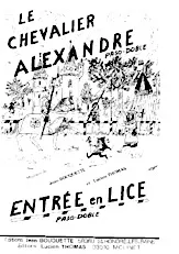 télécharger la partition d'accordéon Le chevalier Alexandre (Paso Doble) au format PDF