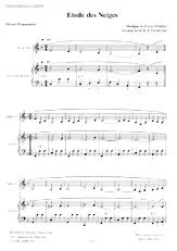 télécharger la partition d'accordéon Etoile des Neiges (Pour 2 accordéons) (De Franz Winkler) au format PDF
