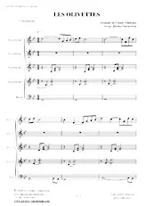 download the accordion score Les Olivettes (Pour ensemble 4 Accordéons) (De Claude Thomain) in PDF format