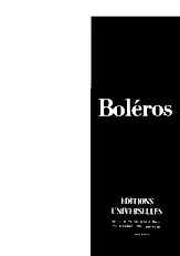 scarica la spartito per fisarmonica Recueil 10 Boléros in formato PDF