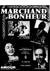 télécharger la partition d'accordéon Le marchand de bonheur (Chant : Les compagnons de la chanson) (Cha Cha Cha) au format PDF