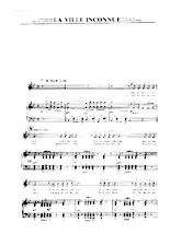 download the accordion score La ville inconnue (Rock Lent) in PDF format