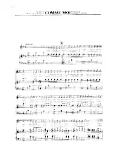 télécharger la partition d'accordéon Comme moi (Chant : Edith Piaf) au format PDF