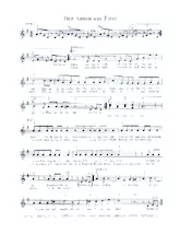 descargar la partitura para acordeón Der Anton aus Tirol en formato PDF