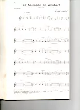 télécharger la partition d'accordéon La sérénade de Schubert (Boléro) au format PDF