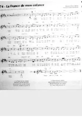 download the accordion score La France de mon enfance in PDF format