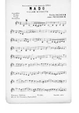 descargar la partitura para acordeón Mado (Valse Musette) en formato PDF