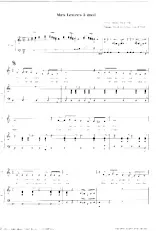 descargar la partitura para acordeón Mes lettres à moi (Piano) en formato PDF