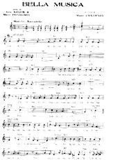 descargar la partitura para acordeón Bella Musica (Marche Tarentelle) en formato PDF