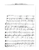 descargar la partitura para acordeón Mea Culpa (Blues) en formato PDF