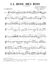 télécharger la partition d'accordéon La rose des bois (Slow Rock) au format PDF
