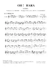 download the accordion score Oh Hara (Samba) in PDF format