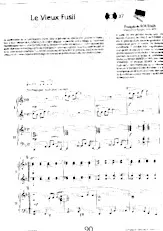 télécharger la partition d'accordéon Le vieux fusil (4 Mains ou 2 Accordéons) au format PDF