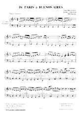 descargar la partitura para acordeón De Paris à Buenos Aires (Tango Argentin) en formato PDF