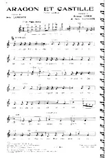 descargar la partitura para acordeón Aragon et Castille (Paso Doble) en formato PDF