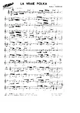 télécharger la partition d'accordéon La vraie polka au format PDF