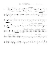 télécharger la partition d'accordéon Il postino (Arrangement Riccardo del Togno) (Pour quartet) au format PDF