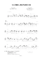 descargar la partitura para acordeón Samba bonheur en formato PDF