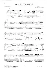 descargar la partitura para acordeón Ollé tango  en formato PDF