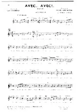 descargar la partitura para acordeón Avec Avec (Marche) en formato PDF