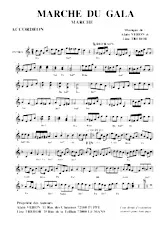 scarica la spartito per fisarmonica Marche du gala in formato PDF