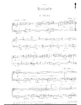 download the accordion score Sonata in PDF format