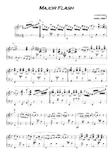 download the accordion score Major Flash in PDF format